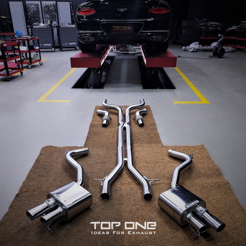 賓利Bentley Continental GT TOPONE EXHAUST可變式遙控閥門排氣系統