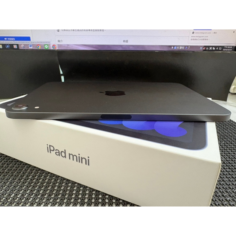 Apple ipad mini6 灰色 64G 100% 保內