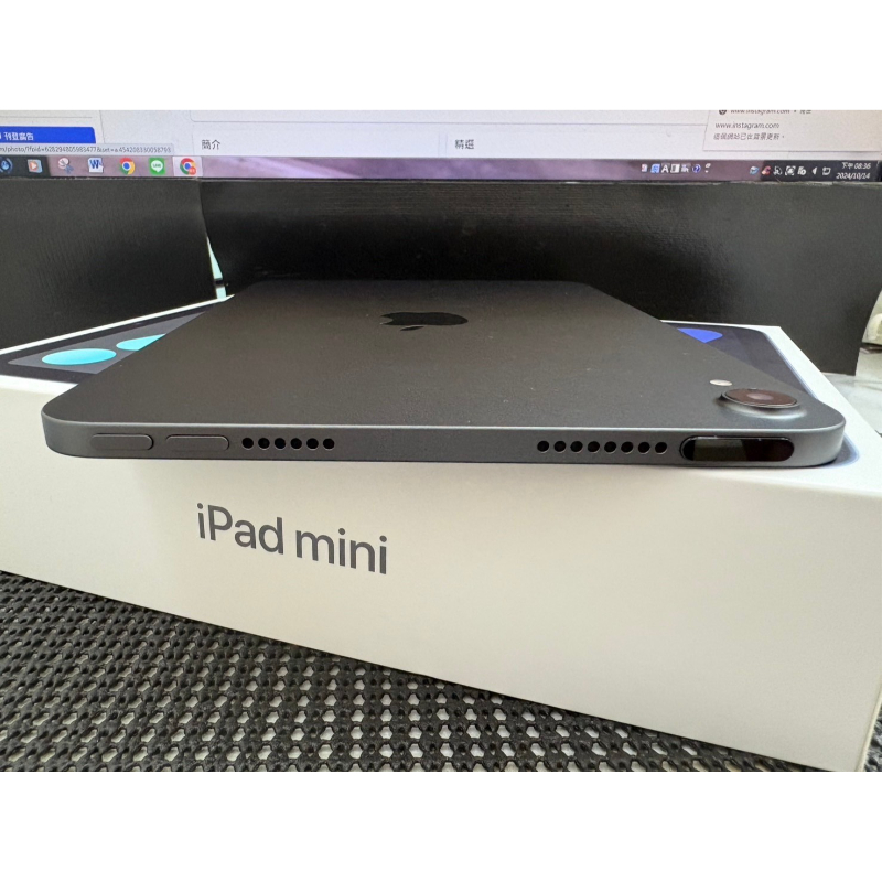 Apple ipad mini6 灰色 64G 100% 保內