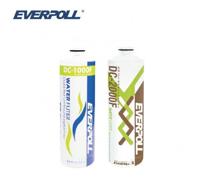 【EVERPOLL】守護升級全效淨水器DC-3000F專用濾心無鈉軟水超強防護 有效過濾重金屬DC3