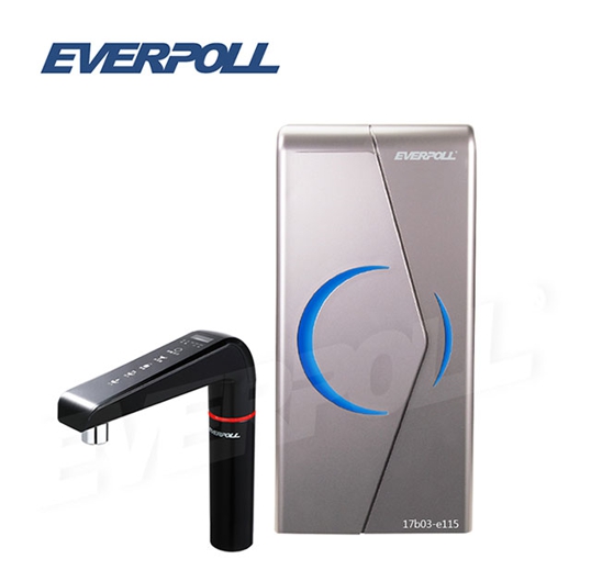 【EVERPOLL】EVB298E廚下型雙溫UV觸控飲水機 EVB-298-E加熱器【單機版】送免費