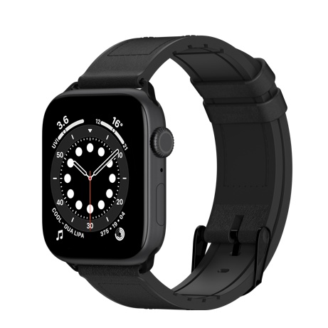 Switcheasy Apple Watch Hybrid 矽膠真皮革錶帶