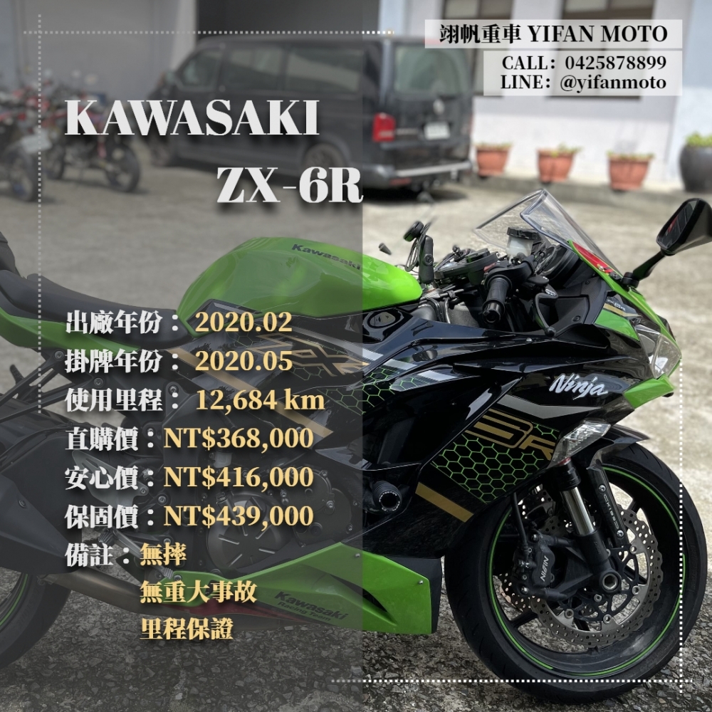 【2020 KAWASAKI ZX-6R】