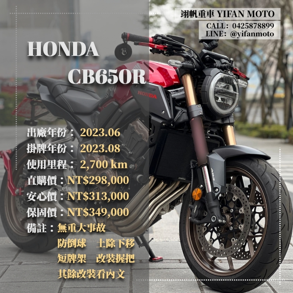 【2023 HONDA CB650R】