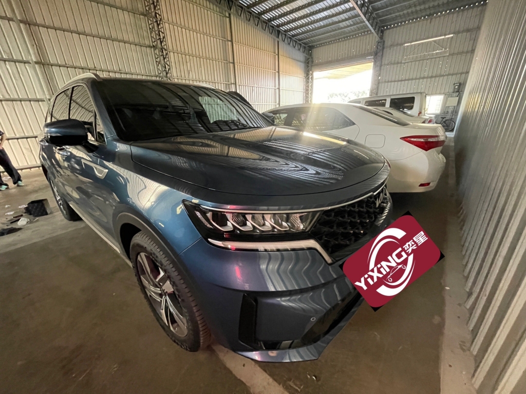 2024 起亞kia sorento 2+3排椅背+行李托盤 #菱格黑灰