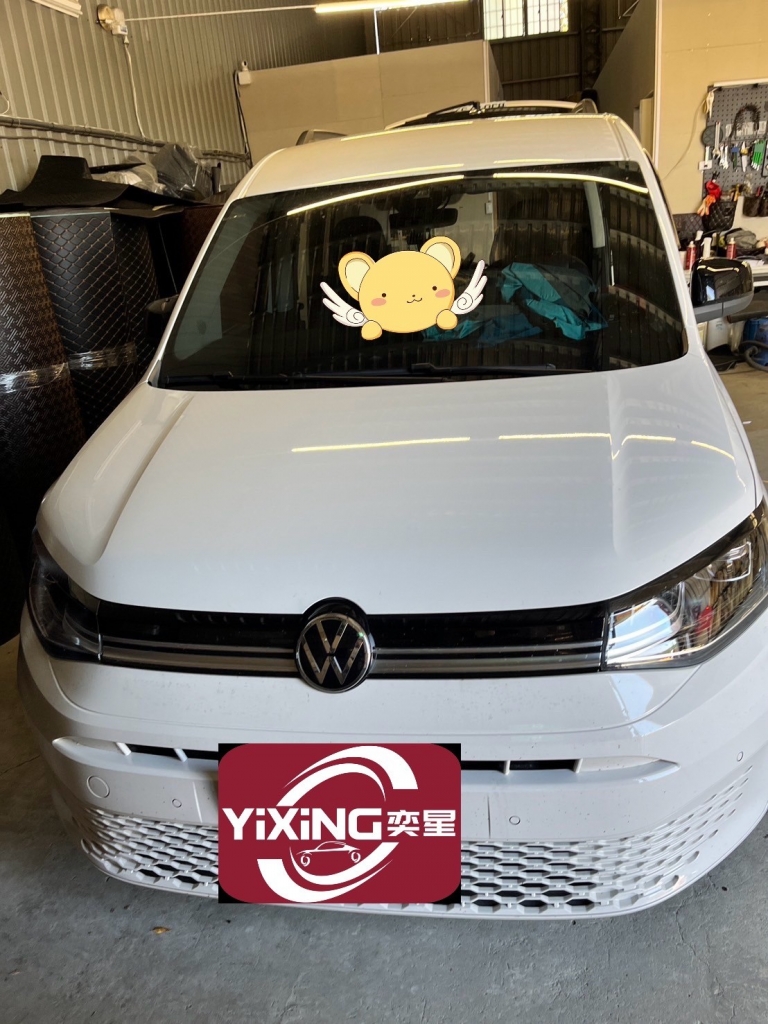 2024 福斯 VW CADDY 全地板 #菱格黑金