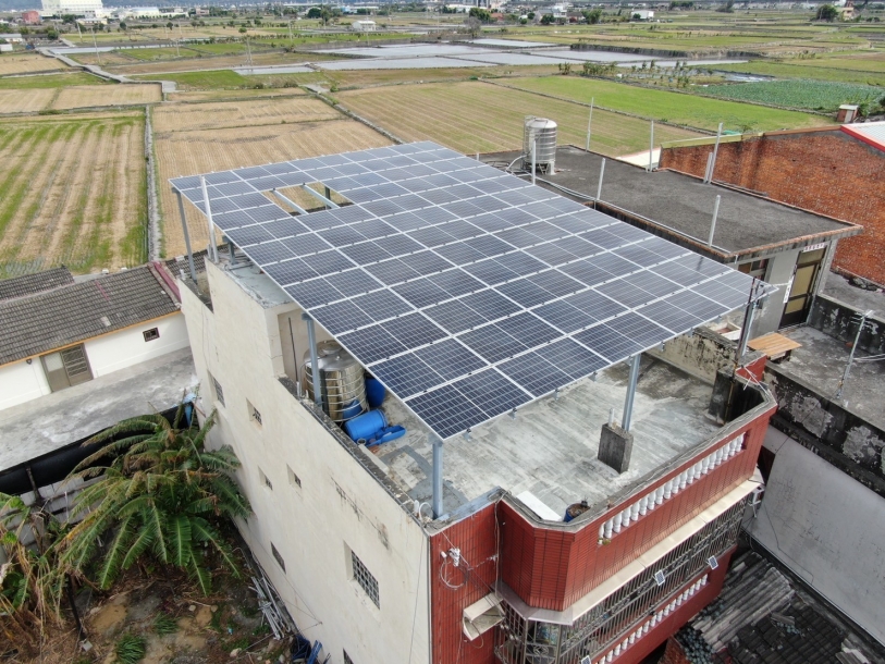 台中市 大甲陳宅 19.72kWp <BR/>家用太陽能板安裝