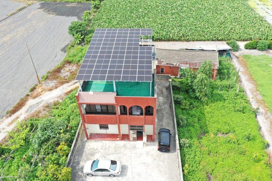 台中市 大甲張宅 19.665kWp <BR/>住家太陽能板安裝