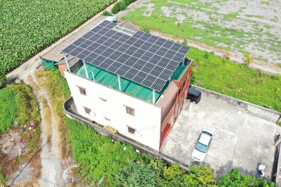 台中市 大甲張宅 19.665kWp <BR/>住家太陽能板安裝