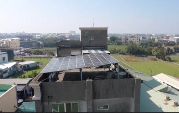 台中市 大安 19.875kWp <BR/>太陽能板安裝