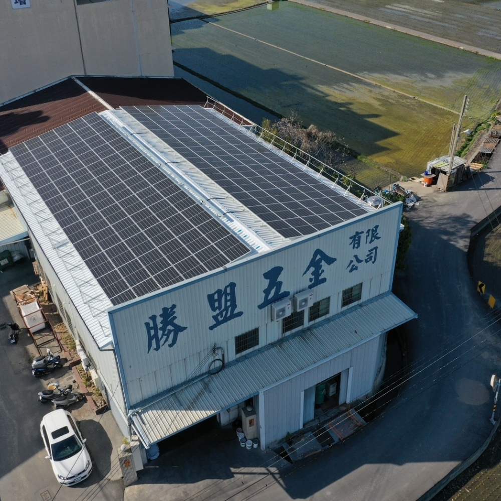 台中市 新厝廠房 54.72kWp <BR/>台中太陽能板裝設