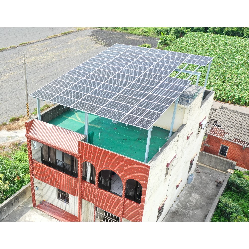 台中市 大甲張宅 19.665kWp <BR/>住家太陽能板安裝