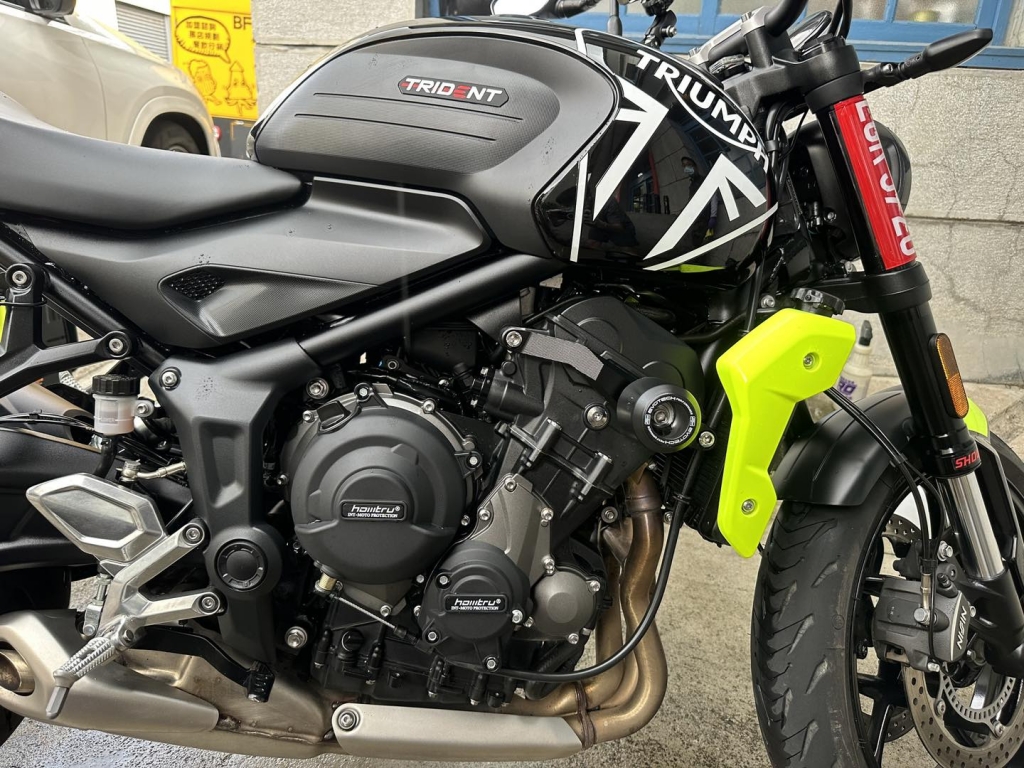 Triumph 660 重機清洗