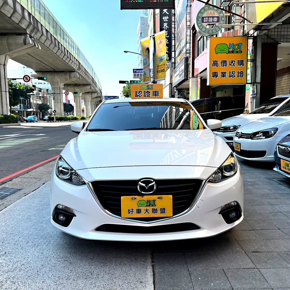 2016 Mazda Mazda3 馬3 4D 豪華型/Mazda二手車